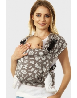Слинг-рюкзак Mums Era, Sweet Classic монохром
