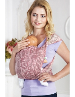 Май-слинг для ребенка "Enigma", гранат