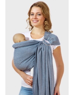 Слинг с кольцами Mums Era Needle, синий