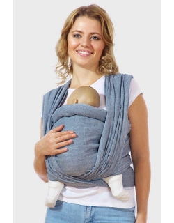 Слинг-шарф Mums Era саржевый, синий