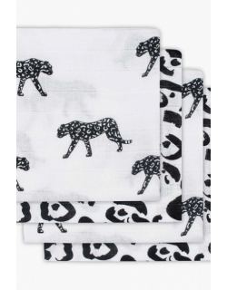 Муслиновые пеленки для новорожденных Jollein средние, Leopard