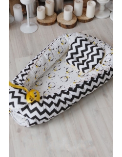 Кокон-гнездышко для новорожденных Babynest Pepe