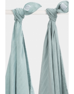 Пеленки муслиновые для новорожденных Jollein, большие, Stone Green