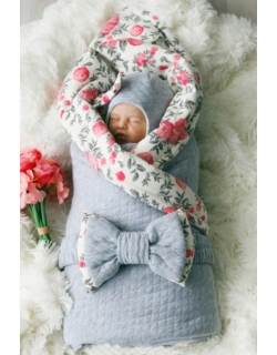 Комплект на выписку для новорожденного теплый демисезонный Vintage (7 предметов)