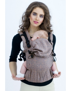 Эрго-рюкзак для новорожденных Diva Basico Cacao One!