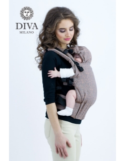 Эрго-рюкзак для новорожденных Diva Basico Cacao One!