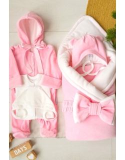 Комплект на выписку весна Rose simple (7 предметов)