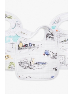 Слюнявчик Aden Anais, набор 3, Winnie The Pooh