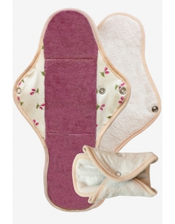 Ночная многоразовая женская прокладка, тюльпан