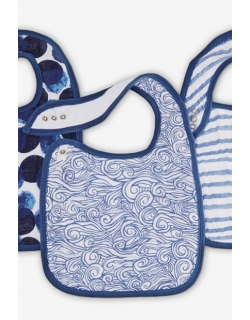 Слюнявчик Aden Anais, набор из 3 штук, Seafaring