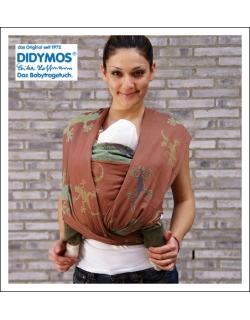 Слинг-шарф Didymos Gekkos Macchia (ящерицы)