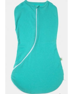 Пеленка-кокон для новорожденных трикотажный, ментол