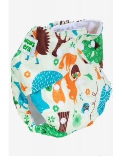 Многоразовый подгузник "Mums Era", Лес салатовый (1 вкладыш)
