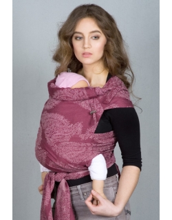 Май-слинг Diva Essenza, Berry Linen со льном