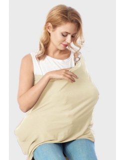 Накидка для кормления "Бэлла", Экрю