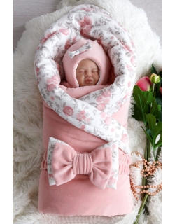 Комплект на выписку демисезонный Vintage Poudre (6 предметов)