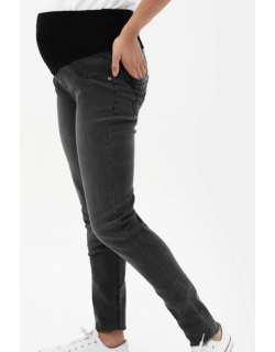 Джинсы скинни для беременных, серые