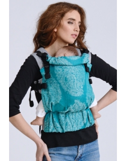 Эрго-рюкзак с рождения Diva Smeraldo Simple One! со льном
