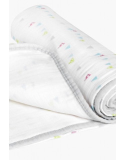 Одеяло муслиновое для коляски Aden by Aden Anais, Dancing Bunnies