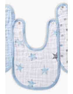 Слюнявчик Aden by Aden Anais, набор из 3 штук, Dapper