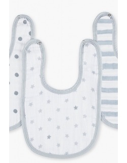 Слюнявчик муслиновый Aden by Aden&Anais, набор 3, Little Bib Dove