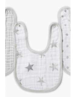 Слюнявчик муслиновый Aden by Aden Anais, набор 3, Dusty