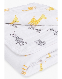 Одеяло муслиновое Aden by Aden&Anais, Dream Safari Babes-Giraffe/Zebra