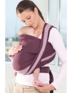 Слинг-шарф Amazonas (двойное диагональное плетение), Berry