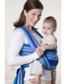 Слинг-шарф Amazonas (двойное диагональное плетение), Laguna