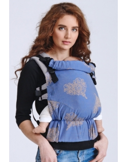 Эрго-рюкзак для новорожденных Diva Basico Azzurro Simple One!
