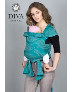 Май-слинг для новорожденных Diva Essenza, Smeraldo УЦЕНКА