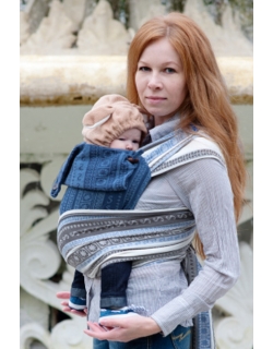 Май-слинг Ellevill Zara Infinity / Zara Tricolor Blue УЦЕНКА