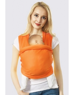 Трикотажный слинг-шарф, оранжевый