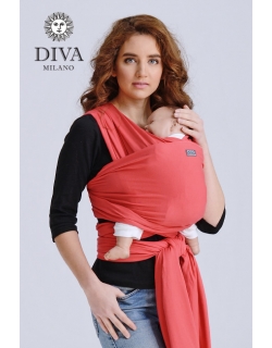 Слинг-шарф трикотажный Diva Stretchy, Corallo