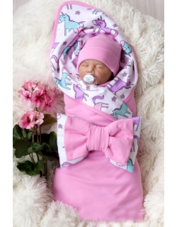 Комплект на выписку жаркое лето, Unicorn (5 предметов)