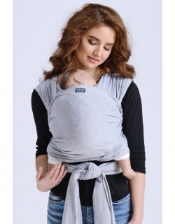 Слинг-шарф трикотажный Diva Stretchy, Nebbia