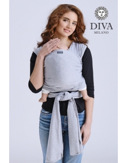 Слинг-шарф трикотажный Diva Stretchy, Nebbia