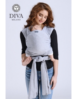 Слинг-шарф трикотажный Diva Stretchy, Nebbia