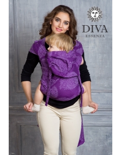 Май-слинг от 6 мес. Diva Essenza Viola Toddler со льном
