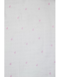 Муслиновое одеяло Jollein, Clouds Pink