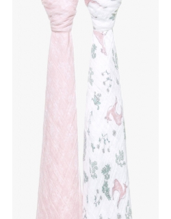 Муслиновые пеленки для новорожденных Aden Anais большие, набор 2, Forest Fantasy