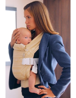 Эрго рюкзак шарфовый Karaush с бамбуком, Adel Baked Milk