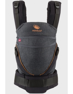 Эргорюкзак Manduca XT, Denimblue-Toffee(черный)