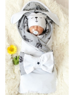 Комплект на выписку жаркое лето, Rabbit (5 предметов)