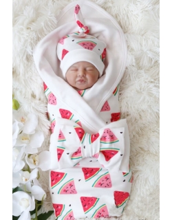 Комплект на выписку летний, Watermelon (4 предмета)