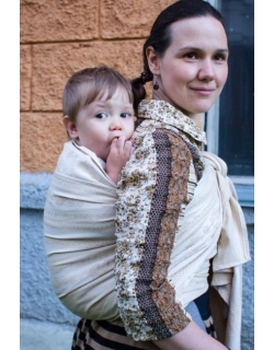 Слинг-шарф с бамбуком Карауш, Adel Baked Milk