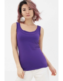 Майка для кормящих и беременных, фиолетовая