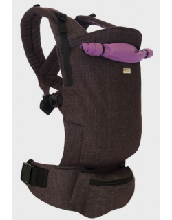 Эрго-рюкзак X-Класнер, бордо-кофейный меланж