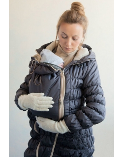 Слингокуртка мультисезонная Айта 3в1, темно-серый