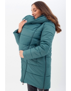 Слингокуртка-трансформер зимняя 3в1, мор.волна